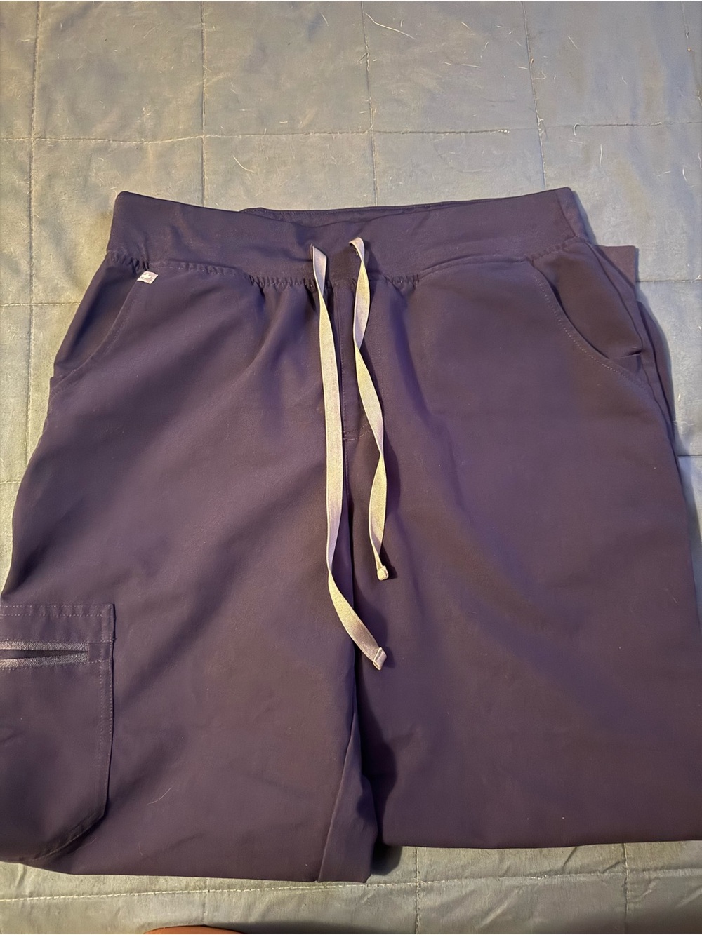 Figs Navy Blue Scrub Pants